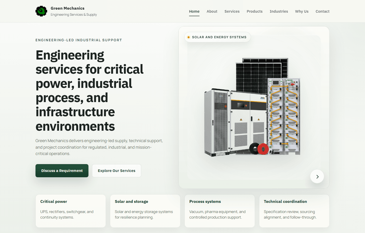 Green Mechanics project by AZM Labs