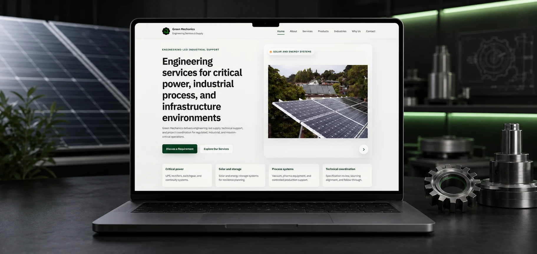 Green Mechanics project preview