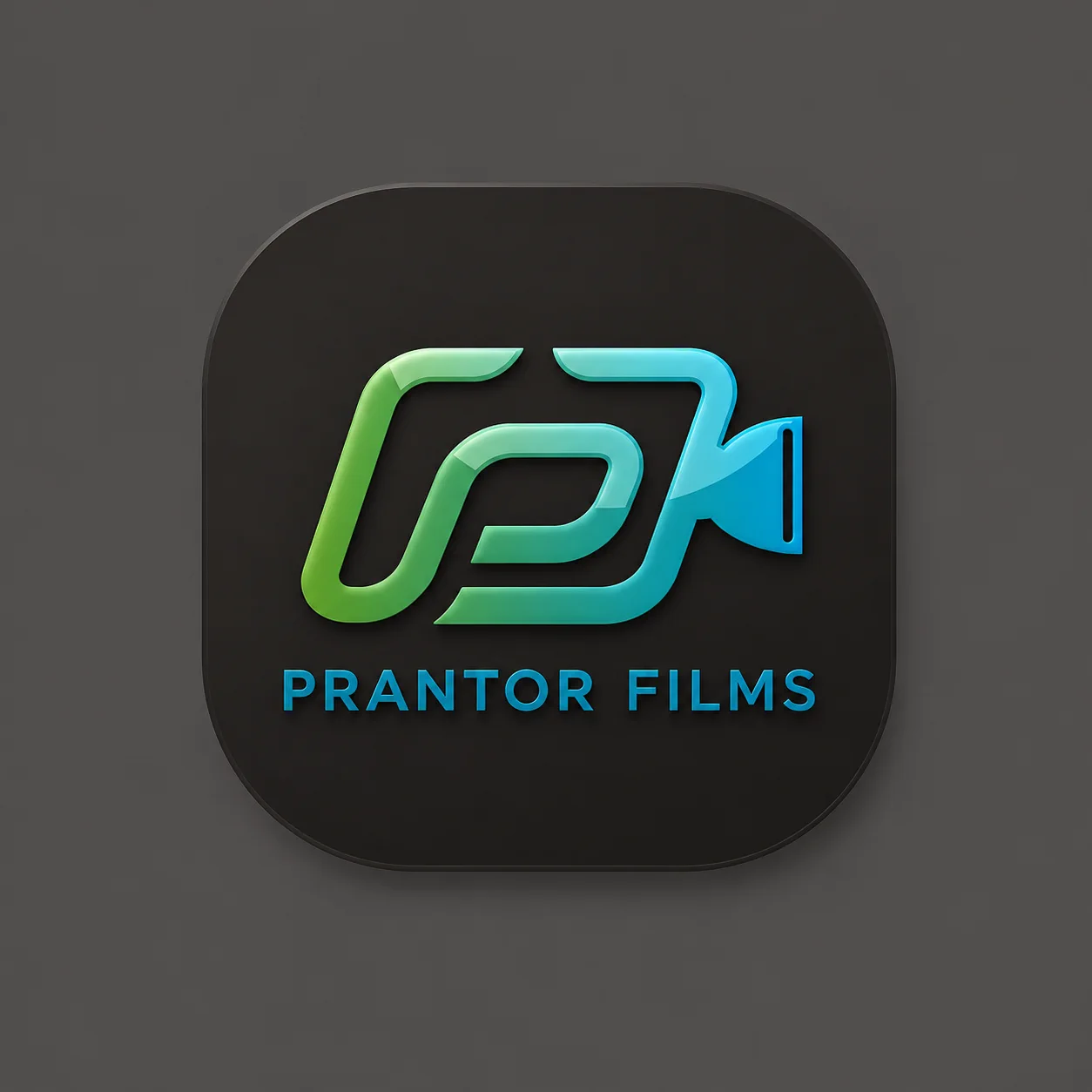 Prantor Films visual identity editorial composition
